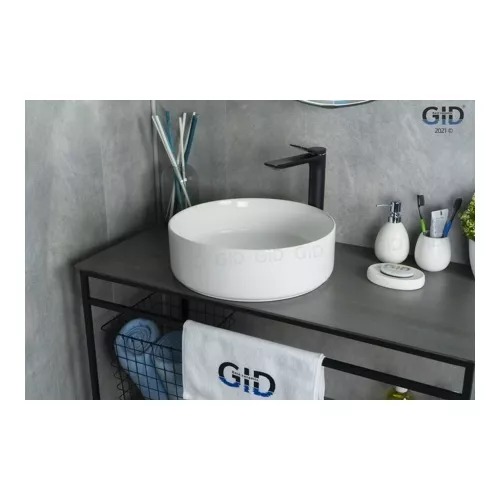 Накладная белая раковина для ванной Gid N9424, изображение 3