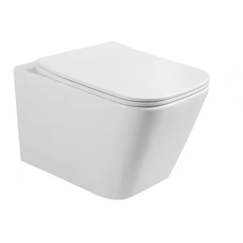 Унитаз подвесной ESBANO GARTEZ (White) 510x345x340, изображение 5