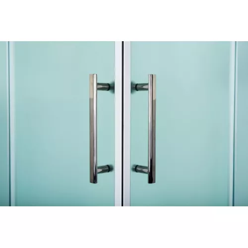 Душевая кабина квадратная с крышей и LED освещением ESBANO-ES-L90/100CKR, Выбрать размер: 90х90, изображение 9