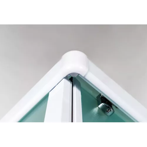 Душевая кабина квадратная с крышей и LED освещением ESBANO-ES-L90/100CKR, Выбрать размер: 90х90, изображение 14