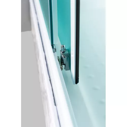 Душевая кабина квадратная с крышей и LED освещением ESBANO-ES-L90/100CKR, Выбрать размер: 90х90, изображение 10