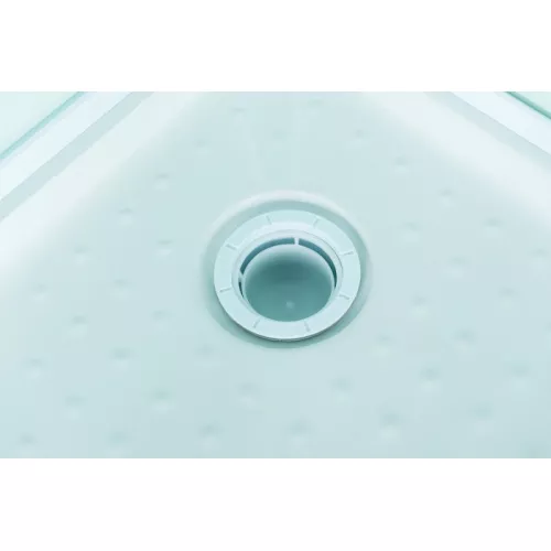 Душевая кабина квадратная с крышей и LED освещением ESBANO-ES-L90/100CKR, Выбрать размер: 90х90, изображение 17