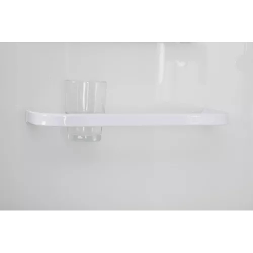 Душевая кабина Esbano ESW-90CR/100CR четверть круга с прозрач.стекло, белый профиль, Выбрать размер: 90х90, изображение 10