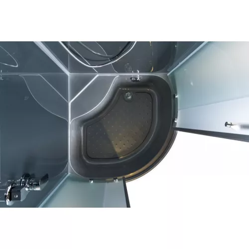 Душевая  кабина четверть круга с крышей ESG-90CRB  90х90, изображение 5