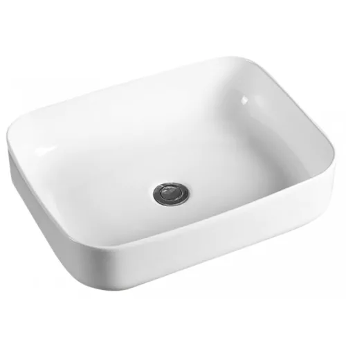 Раковина накладная ESBANO "ASTANES" (white) 500x390x130, Выбрать цвет: Белый, изображение 2