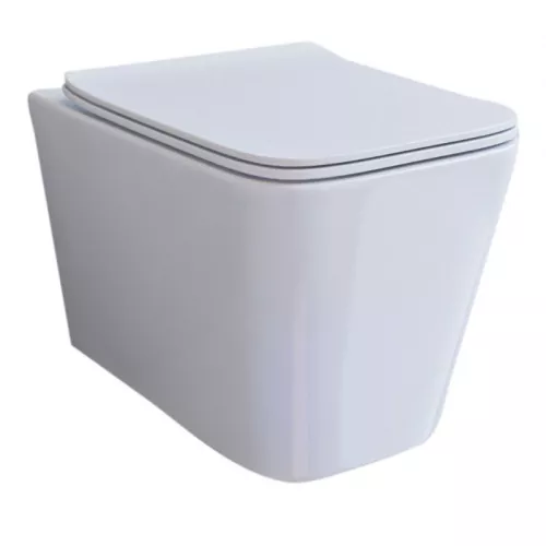 Унитаз подвесной ESBANO GARTEZ (White) 510x345x340, изображение 6