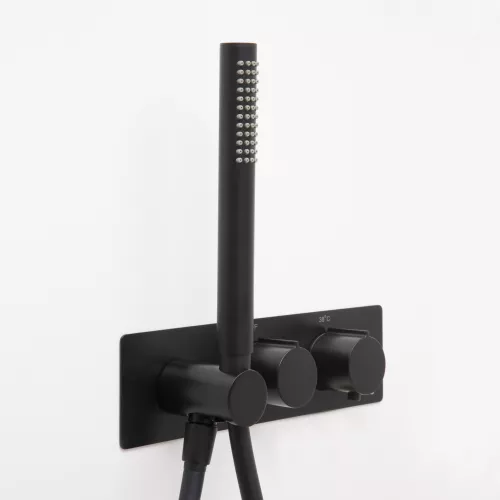 Смеситель термостатический WasserKRAFT Elbe 7488 Thermo для душа с гигиенической лейкой, изображение 6