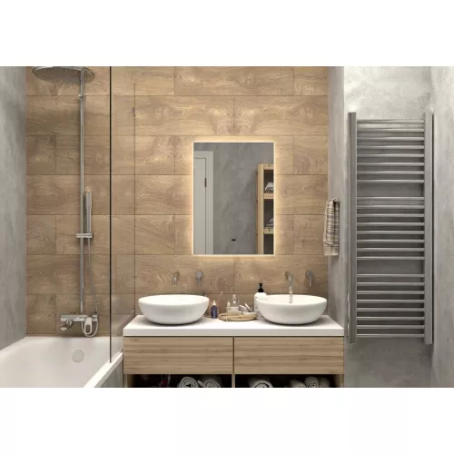 Зеркало ACWEN "Trezhe Led" с бесконтактным сенсором, Выбрать размер: 50x70, изображение 3