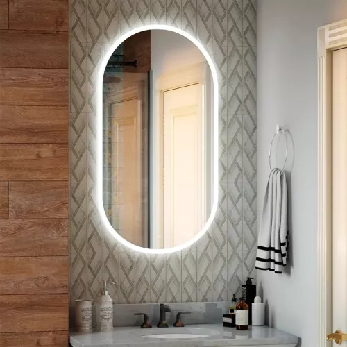 Мебель для ванной: Зеркало ACWEN "Delight Led" 55х100 1 в магазине Акватория