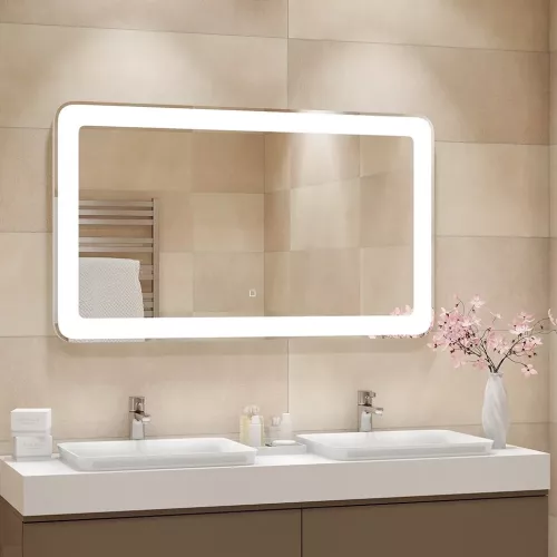 Мебель для ванной: Зеркало ACWEN "Rinaldi Led" с бесконтактным сенсором 1 в магазине Акватория