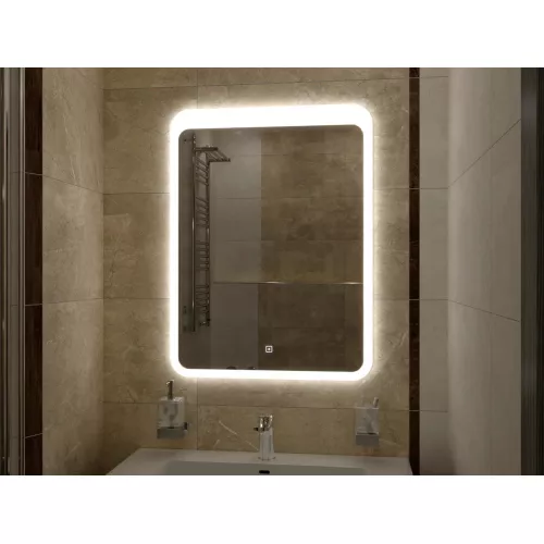 Мебель для ванной: Зеркало ACWEN "Lacio Led" 60х80 1 в магазине Акватория