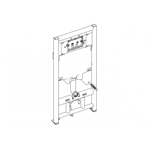 Инсталляция для подвесного унитаза BELBAGNO BB002-80, изображение 6
