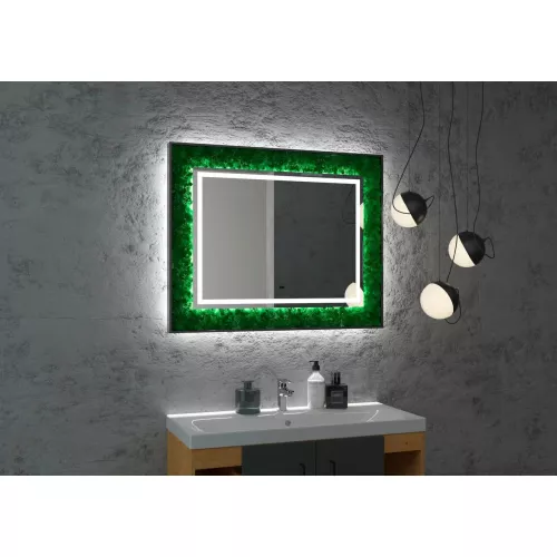 Зеркало ACWEN "Forest Led" 100х80 с бесконтактным сенсором, изображение 3