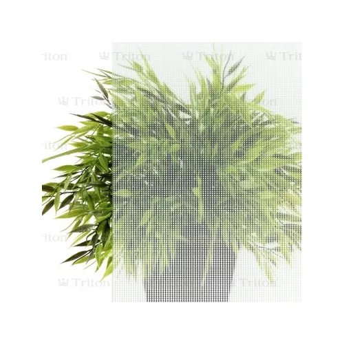 Душевое ограждение  Triton ЛАЙТ В (средний поддон), Цвет стекла: с рисунком, Цвет профиля: Белый, Тип поддона: Средний, Выбрать размер: 90х90, изображение 3