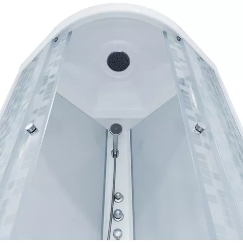 Душевая кабина Triton 90х90 Б( высокий поддон) ДН4 МОЗАИКА, Цвет стекла: мозаика, Цвет профиля: Белый, Тип поддона: Высокий, Выбрать размер: 90х90, изображение 3