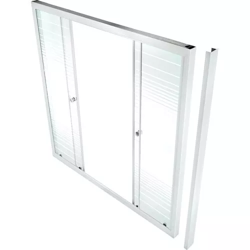 Шторка на ванну Triton 150 полосы, Цвет стекла: полосатое, Выбрать размер: 150, изображение 4