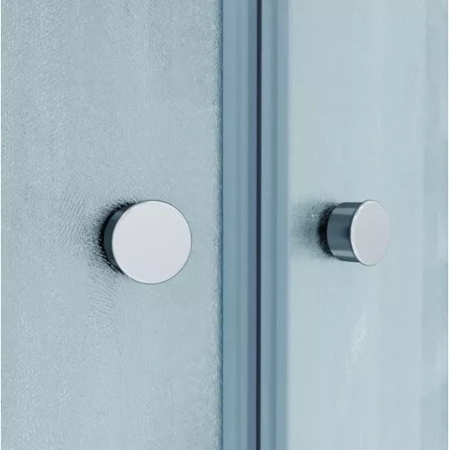 Душевая кабина Triton ЛАЙТ В (средний поддон)  стекло прозрачное, рифленое, Цвет профиля: Белый, Тип поддона: Средний, Выбрать размер: 90х90, изображение 7