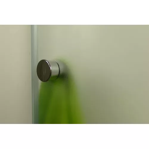 Душевая кабина Triton ЛАЙТ В (средний поддон)  стекло прозрачное, рифленое, Цвет профиля: Белый, Тип поддона: Средний, Выбрать размер: 90х90, изображение 8