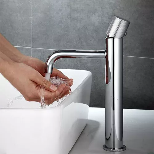 Смеситель  для накладной раковины ACWEN 2005А-2, хром, изображение 5