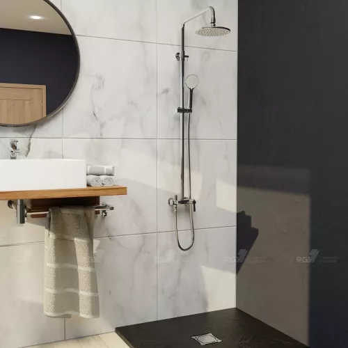 Душевая стойка RGW SP-31, Выбрать цвет: Хром, изображение 2