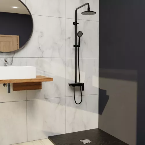 Душевая стойка RGW SP-33B, Выбрать цвет: Черный, изображение 2