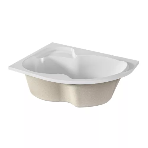 Ванна 1Marka AURA  L/R, Выбрать размер: 150x105, Ориентация: Левая, изображение 3