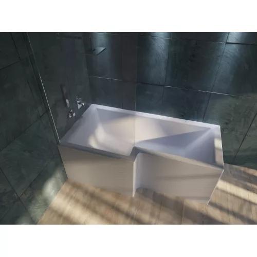 Ванна 1Marka LINEA 165x85 L/R, Выбрать размер: 165*85, Ориентация: Левая, изображение 9