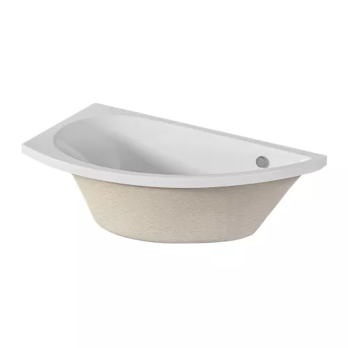 Ванна 1Marka PICCOLO 150x75 L/R, Выбрать размер: 150*75, Ориентация: Левая, изображение 6