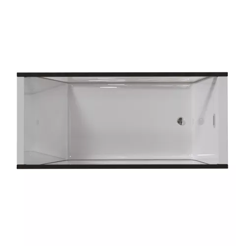 Ванна  AIMA NEO 170*75 2 стекла (принт бетон), Выбрать цвет: серый бетон, Выбрать размер: 170х75, изображение 4