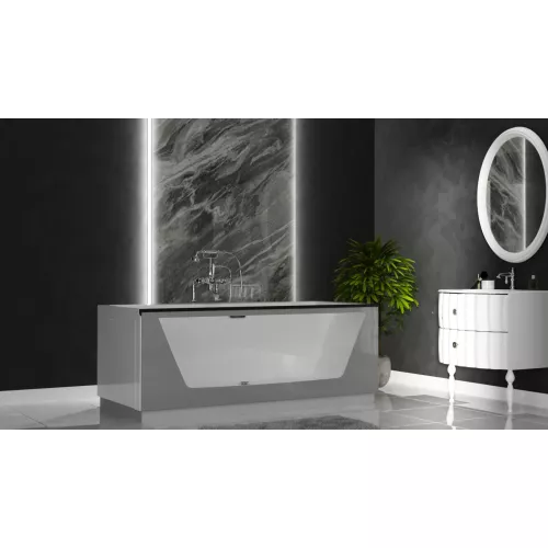 Ванна Aima NEO 170*75 1 стекло (матовое серое), изображение 3