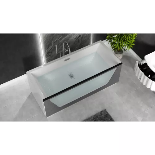 Ванна AIMA NEO 170*75 1 стекло (принт бетон), изображение 5