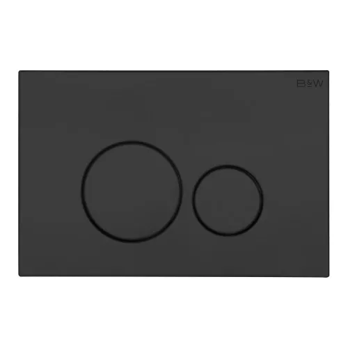 Клавиша смыва Black&White WPI-09510GM оружейная сталь матовый, Выбрать цвет: Оружейная сталь
