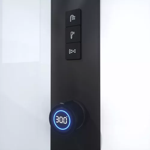 Душевая кабина Black&White G8037 80х110х215 с гидромассажем, изображение 4