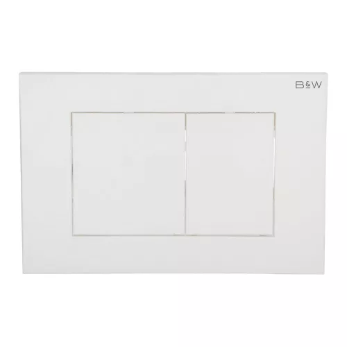 Клавиша смыва Black&White WPI-09531 глянцевый серый, Выбрать цвет: глянцевый серый