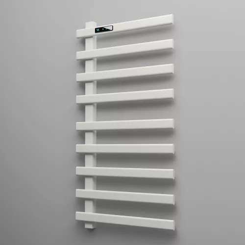 Полотенцесушитель N-355В-I Matt Black /White, Выбрать цвет: белый , изображение 2