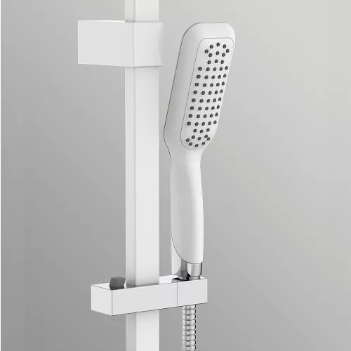 Душевая панель Black&White  W1210 Shine White (1300х405x230), изображение 3