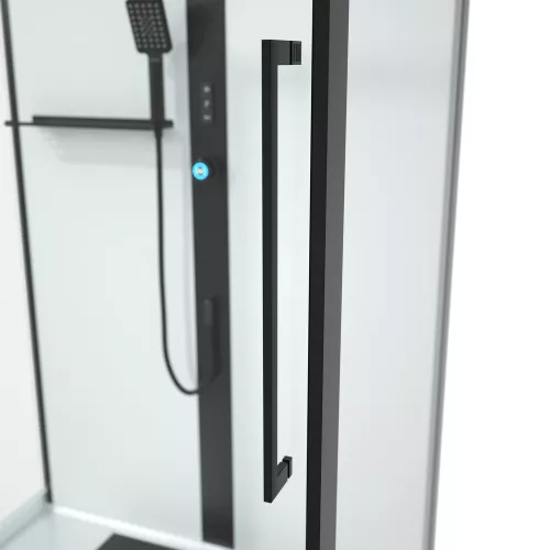 Душевая кабина Black&White G8037 80х110х215 с гидромассажем, изображение 3