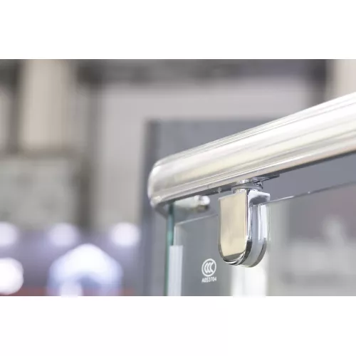 Душевое  ограждение  NG-6605-08  трапеция, дверь распашная, без поддона 90*90, изображение 3