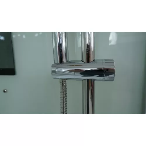 Душевая кабина прямоугольная Timo Premium PURO 120х90, г/м, баня, электрика, хромотерапия, Выбрать размер: 120x90, Внешний вид: короткие ручки, Ориентация: Правая, изображение 16