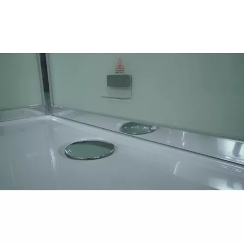 Душевая кабина прямоугольная Timo Premium PURO 120х90, г/м, баня, электрика, хромотерапия, Выбрать размер: 120x90, Внешний вид: короткие ручки, Ориентация: Правая, изображение 15