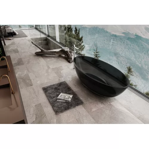 Ванна из полиэфирной смолы  ABBER Kristall AT9702Onyx 180*85 прозрачная, Выбрать цвет: Черный, изображение 3
