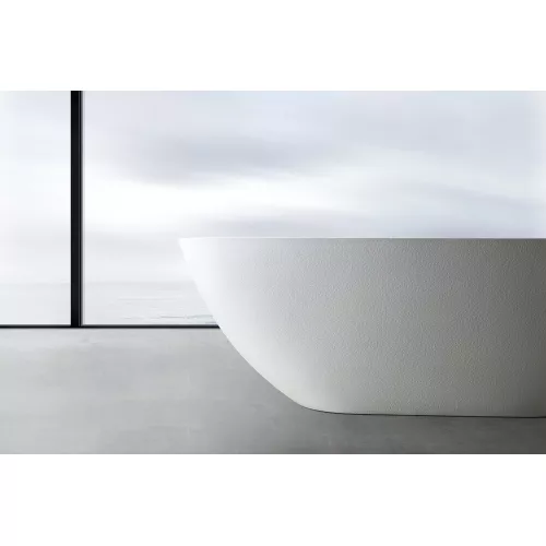 Ванна из искусственного камня ABBER Dortmund 170х75 белая матовая, Выбрать цвет: Белый, изображение 2