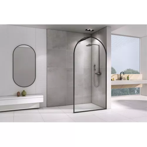 Душевая перегородка ABBER Immer Offen AG64120B (6мм), изображение 2