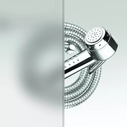 Перегородка для душа RGW WA-034 матовое/хром (8мм), Цвет стекла: матовое-сатинат, Цвет профиля: Хром, Выбрать размер: 90, изображение 2