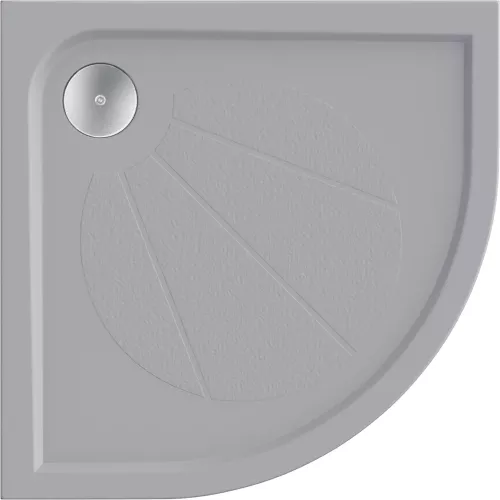 Душевые ограждения: Радиусный поддон из литьевого мрамора Good Door Эклипс 1 в магазине Акватория