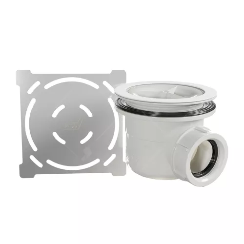 Комплект: Душевой уголок RGW PA-31 + Душевой поддон квадратный RGW ST-W Белый + Сифон для душевых поддонов RGW S-010 90 мм, изображение 7