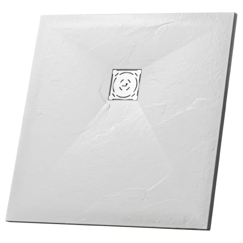 Комплект: Душевой уголок RGW PA-31 + Душевой поддон квадратный RGW ST-W Белый + Сифон для душевых поддонов RGW S-010 90 мм, изображение 5