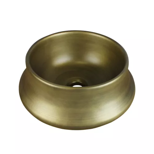 Раковина-чаша Bronze de Lux Terracotta 360x360x140, цвет бронза, изображение 2