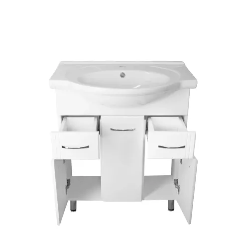 Тумба 26  Style Line (2 ящ.) под умывальник Байкал 75, изображение 4