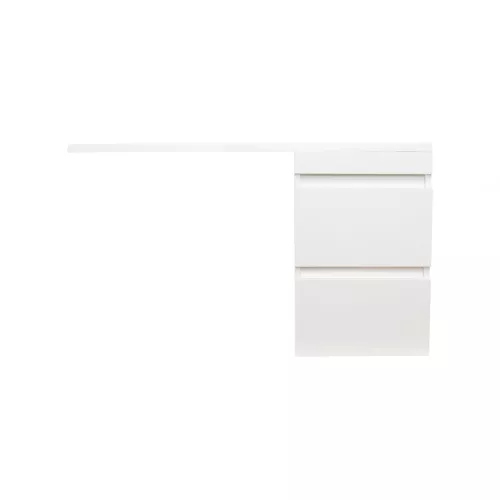 Тумба подвесная с раковиной Style Line Даллас Люкс белая, PLUS, ЭМАЛЬ, Выбрать размер: 100, изображение 3